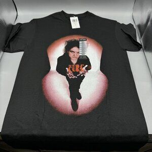 The Cure Band T-Shirt Robert Smith Portrait SMALL New